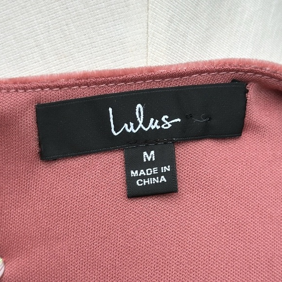 Lulu’s Stunning Luxury Dusty Rose Velvet Sleeveless Maxi Dress, size medium - Picture 9 of 12